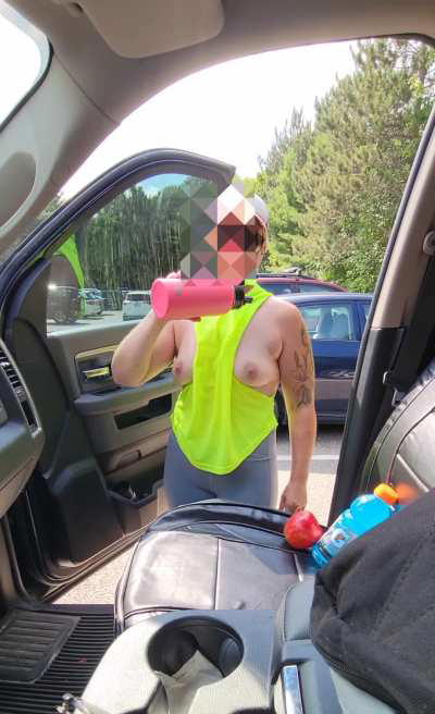 Needed a cool down after our hike. Am I hydrating correctly?