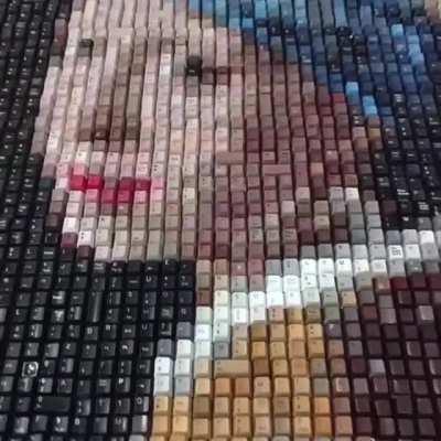 Keycaps art handmade