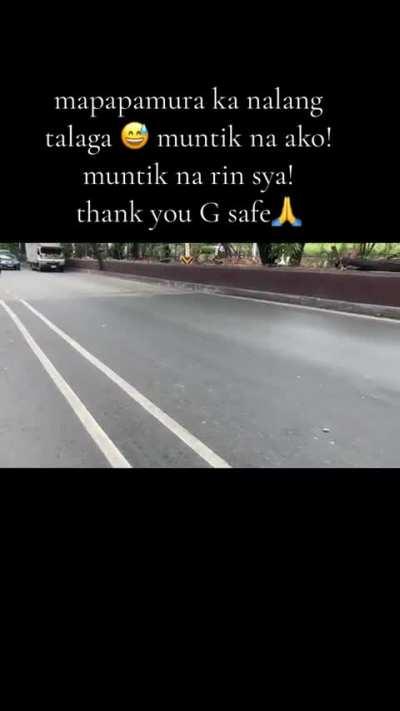 Kamote galit sa natawid ng pedxing