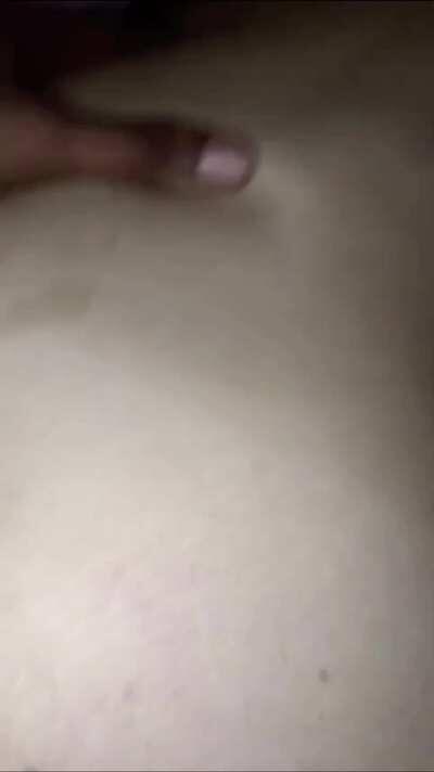 White girl enjoying every second of Raw doggy before BBC explodes inside her