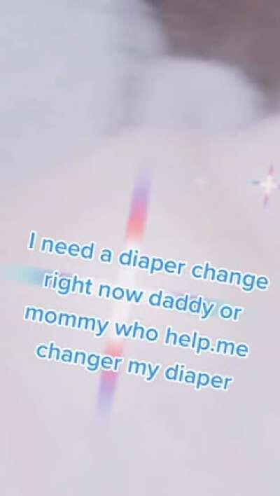 changer my diaper