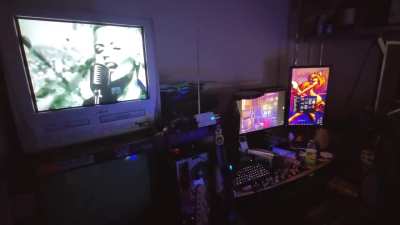 Solid solution for windows PC to portable CRTs