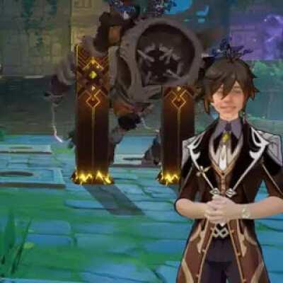 How It Feels Using C1 Zhongli on Tower Defence