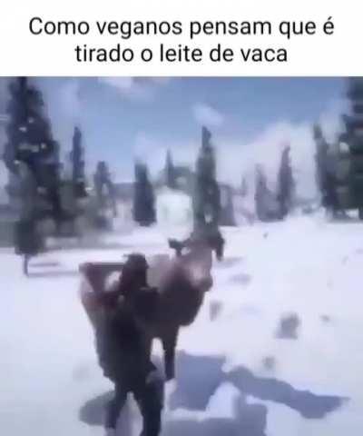A vaca tankou todos os golpes
