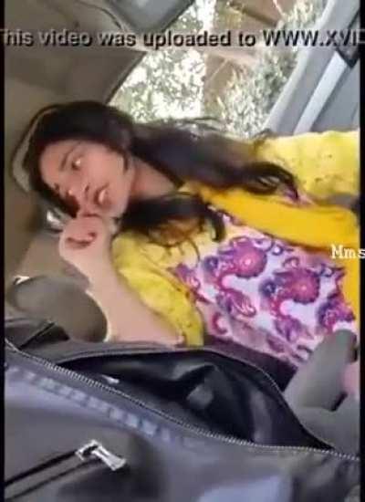 Pakistani girl blowjob in car