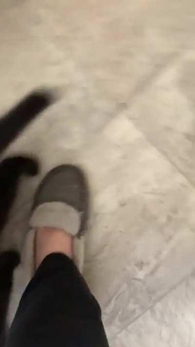 She’s still working on her yell