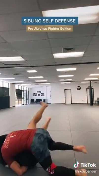 Non violently asserting dominance