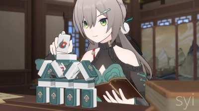 Qingque caught lackin