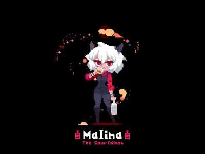Malina the alcoholic gamer demon
