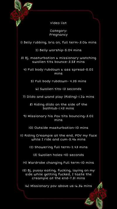 Throwback to my pregnancy content! 