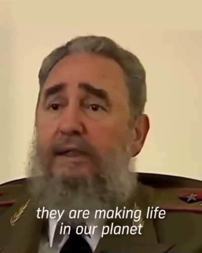 What has capitalism resolved?! - Fidel Castro