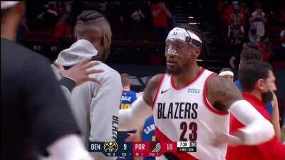 [Highlight] Nurkic hits Robert Covington cutting to the basket for the reverse jam