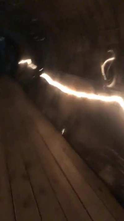 A video of me walking through a SAAB J37 