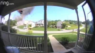 So this happened in my neighborhood today