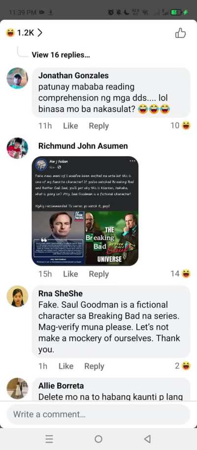 The Saul Goodman fake news make be over but look at is achievements