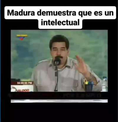 Maduro the new Ortega y Gasset 🤓🤓🧐🧐