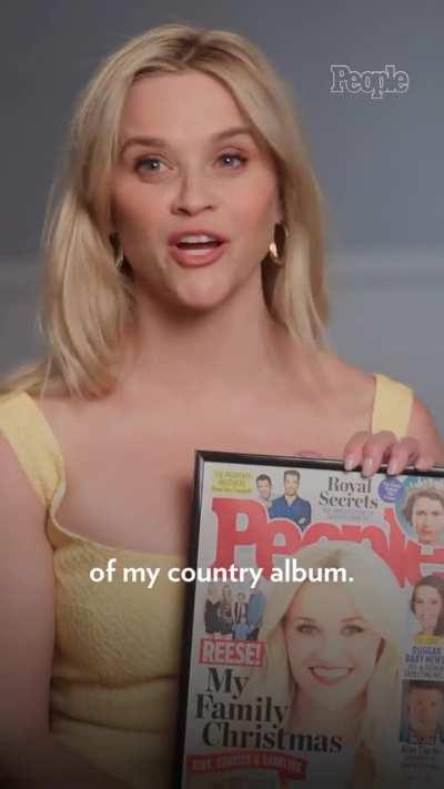 Reese reflecting on her past PEOPLE covers