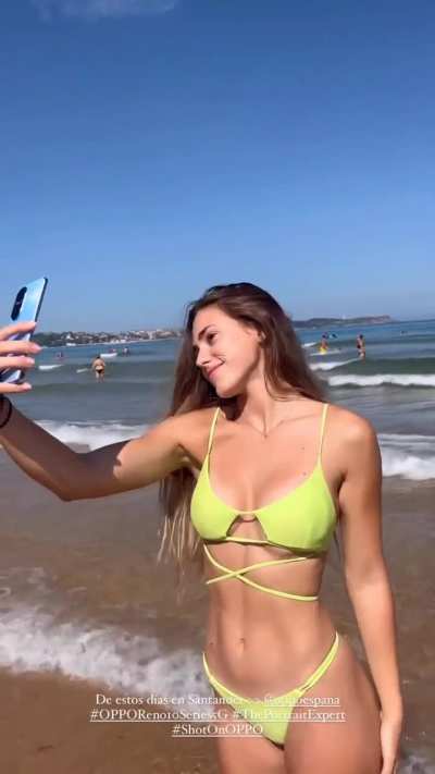 Clara in Bikini Selfies