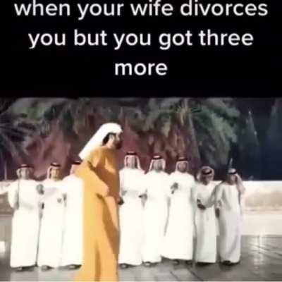 When your wife divorces you, BUT...