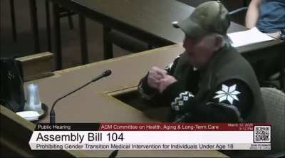 Man was going to speak against gender-affirming care in the Wisconsin state legislature, publicly changes stance after listening to 7 hours of testimony