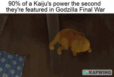 Explain to me how Godzilla oneshot Hedorah of all kaiju