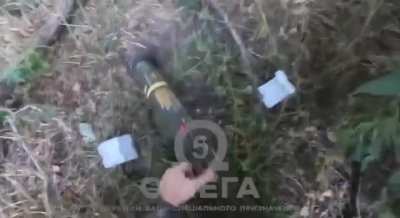 Ukrainian Omega group special forces soldiers ambush Russian armoured vehicles as they pass by their hiding spot.