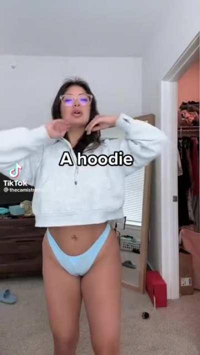 Nothing sexier than a girl in a hoodie