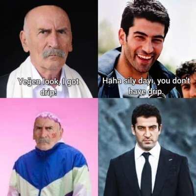 Dayı got that drip tho!