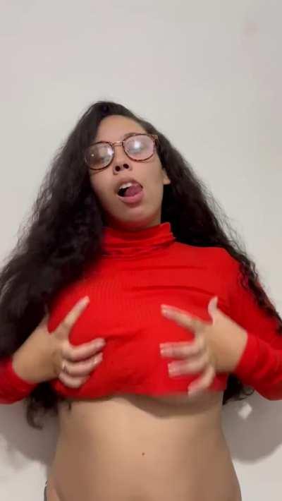 Restrained and ready to be used like a good slut