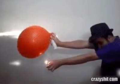 1 guy 1 balloon
