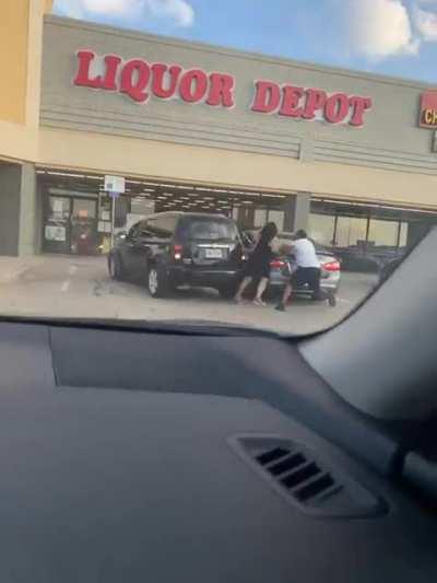 Coming in hot out of the Liquor Depot