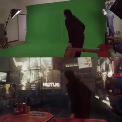 The power of a green screen 