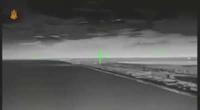 Ukrainian Navy strikes Russian air defence and aerodrome infrastructure, including hangars allegedly with “Orion” UAVs, using FP-2 and FPVs kamikaze drones launched by USVs, late November 2025, Crimea