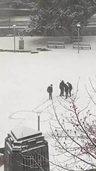 A blank canvas! What should we draw first guys!?