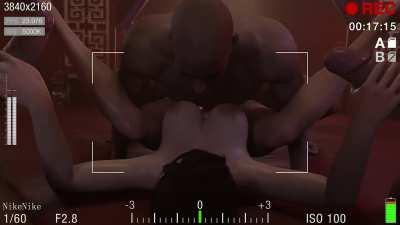 Tifa blindfolded and fucked (NikeNike) [Final Fantasy 7]