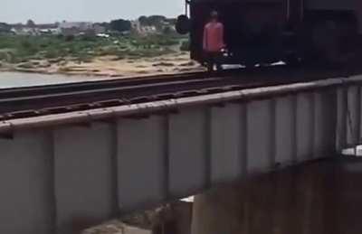 India New train rules go into effect. Now ONLY AFTER train kills at least 12 people they are allowed to stop and take bodies stuck to it away. Otherwise train would have to constantly stop every 100ft