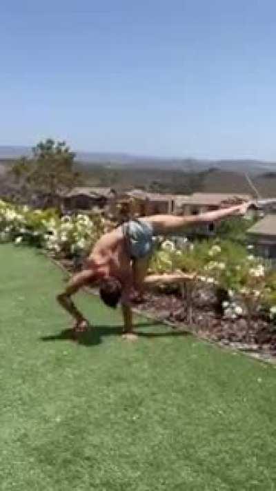 He has mastered the wave