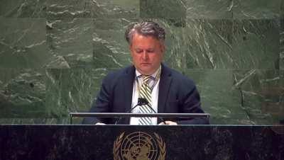 Ukrainian ambassador to the UN pretty much tells Putin to kill himself: 