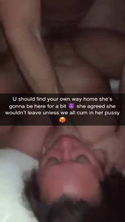 You got invited to your bully’s house party, you accepted it thinking it would make you cooler and fit in. You were downstairs in the kitchen talking to your friends and you suddenly received a notification on your phone from the from bully himself… 