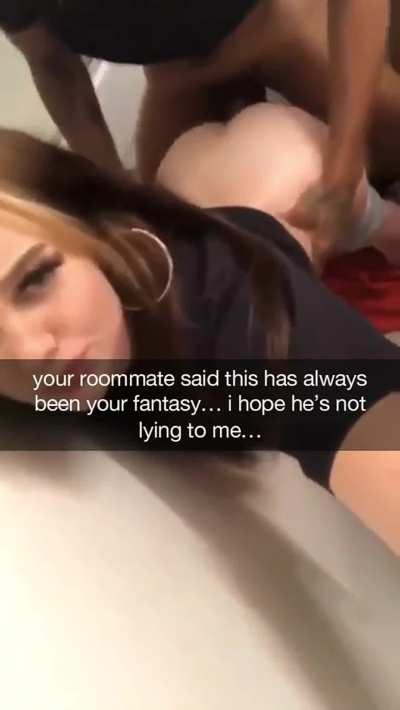 Your girl is so gullible bro