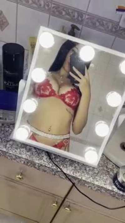 My boobs aren't the biggest, but they're so damn sexy