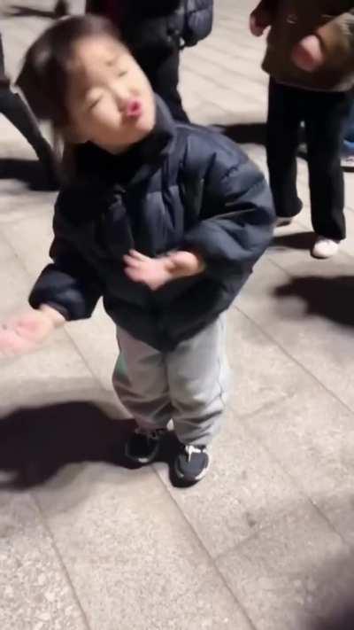 Living her moment to the fullest