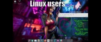 Linux vs Windows Users During Updates(made with FOSS)