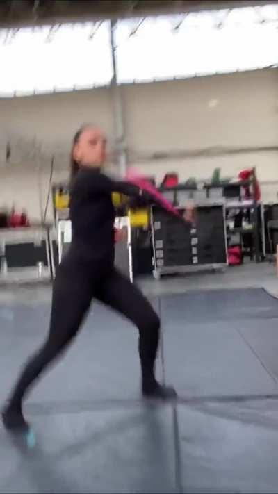 Stunt training for The acolyte