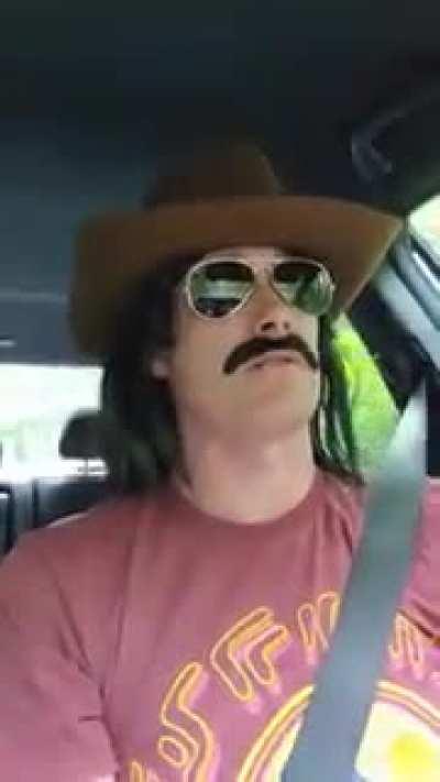 Blessed by the cowboy reverend Clyde Goobler 