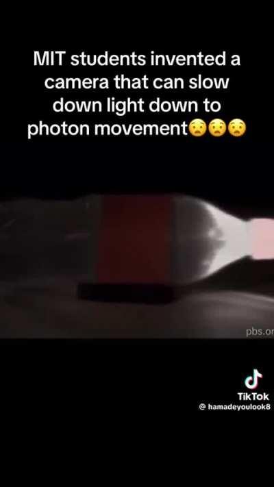 Fastest camera captures light!