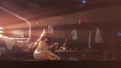 Her favorite pastime by Aduare