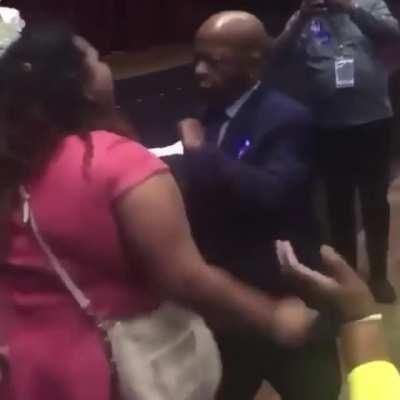 Georgia is blue! And Clayton County, late Rep. John Lewis' district, is what gave Joe Biden the lead in Georgia.