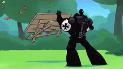 The emperor protects only who is human