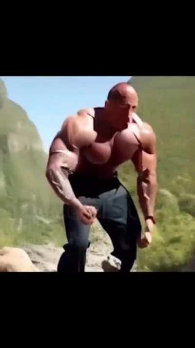 The Rock, half human half goron. His diet consists exclusively of rocks and protein shakes. Will crush you like a pebble if you come unprepared 